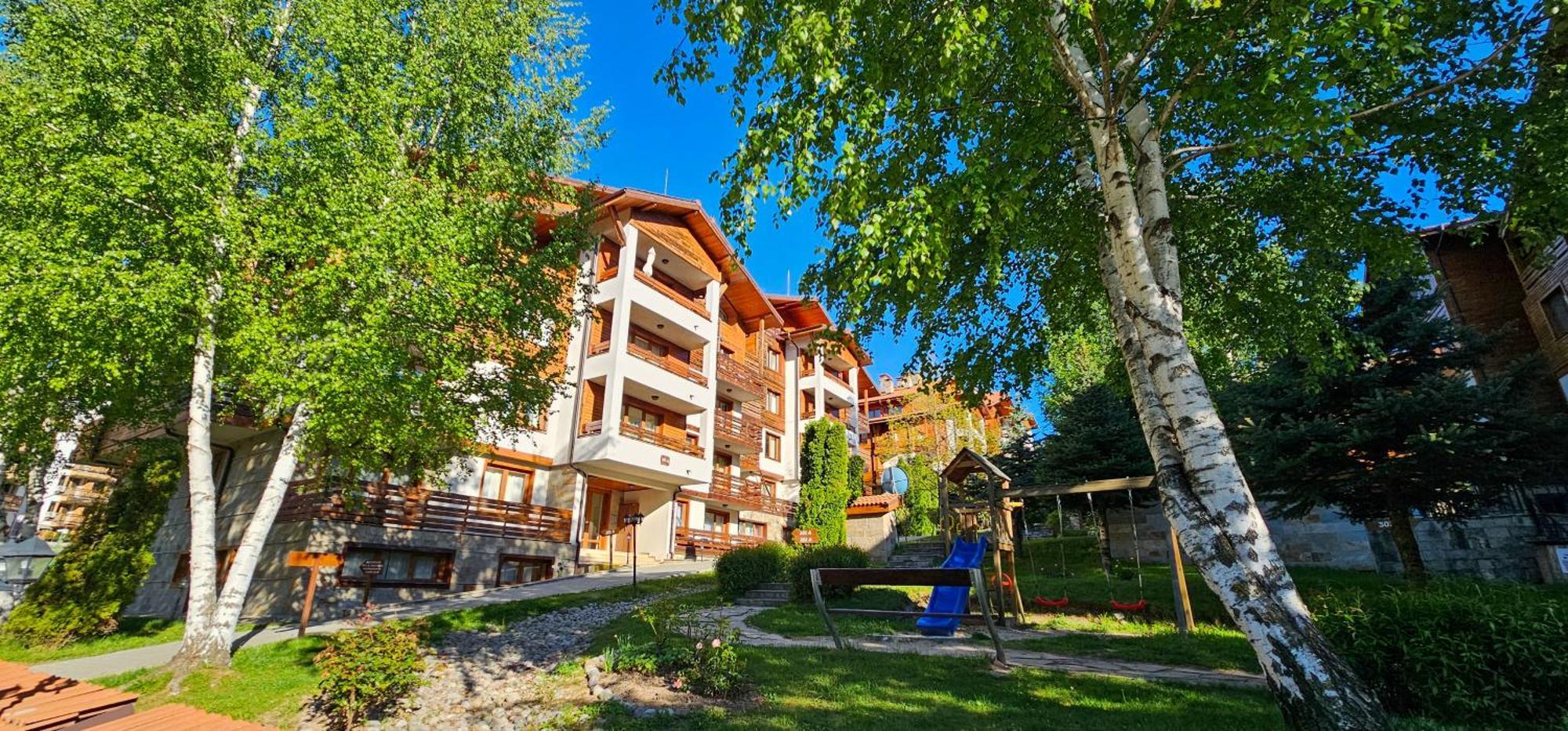 Apartmanica Double Room Apartment 101-12, Big Terrace, St Ivan Rilski 4 Star Spa Resort, Bansko Eksteriør billede